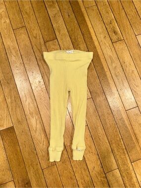 Baby Unisex Claude & Co ribbed leggings bottoms